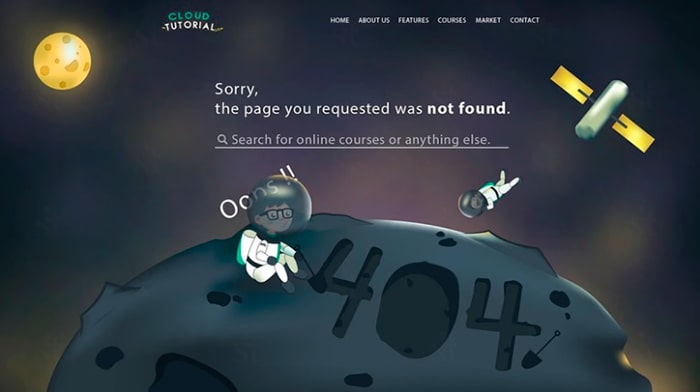 Нестандартное решение вывода страниц 404